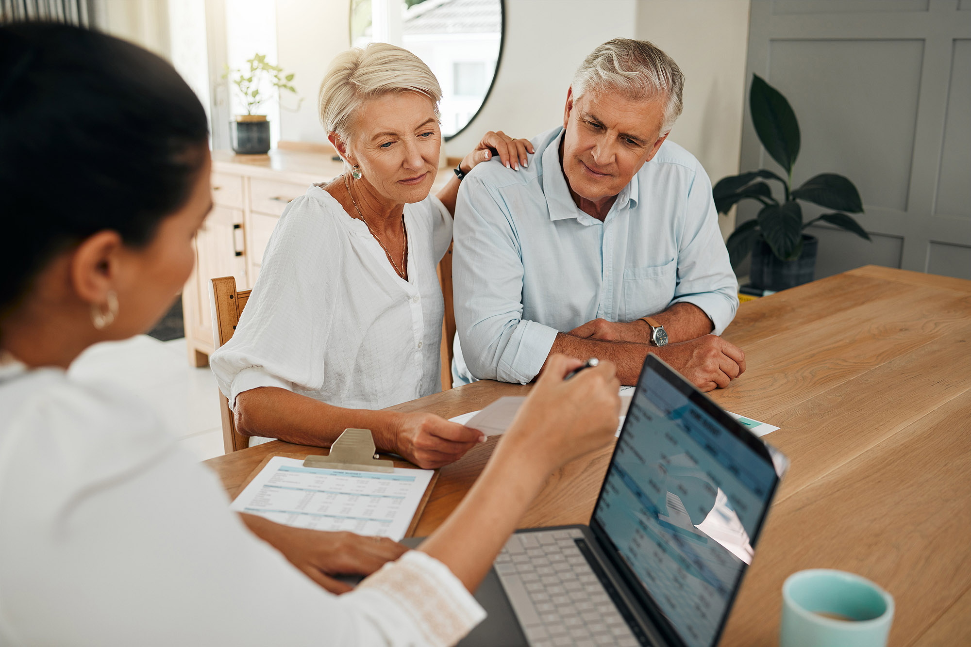 Review your retirement savings with one of our team - plan for a comfortable retirement
