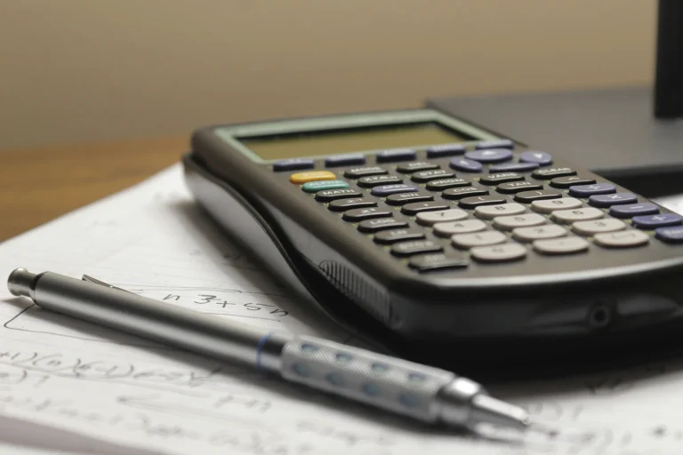 A calculator